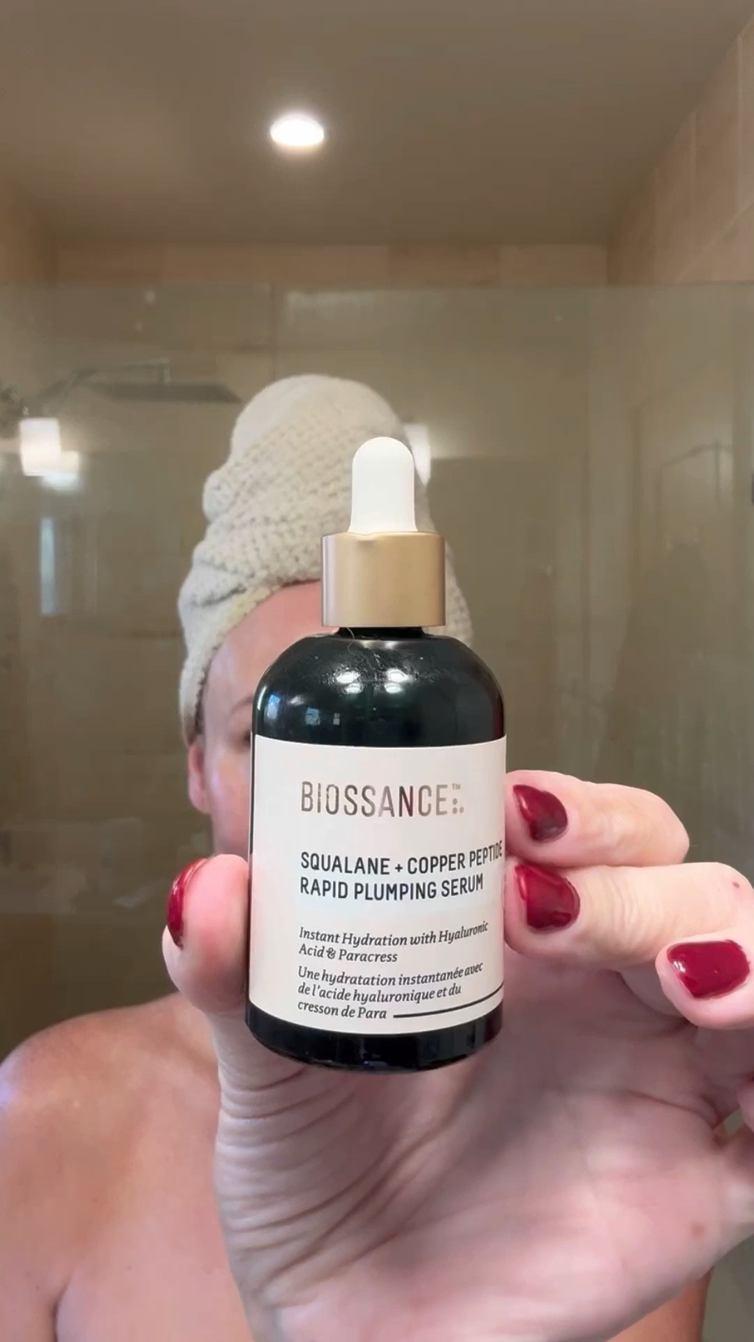 Copper peptides provide science backed benefits to the skin including a boost in collagen production, which is so important as we age. I’ve tried dozens of copper peptide serum’s but always come back to the Biossance Copper Peptide & Squalane Serum. It’s such a great product! I use it in my morning routine after my toner and vitamin C serum. 💕 @Biossance #skincareroutine #antiagingskincare #copperpeptide #biossance 💕

#LTKBeauty #LTKVideo #LTKOver40
