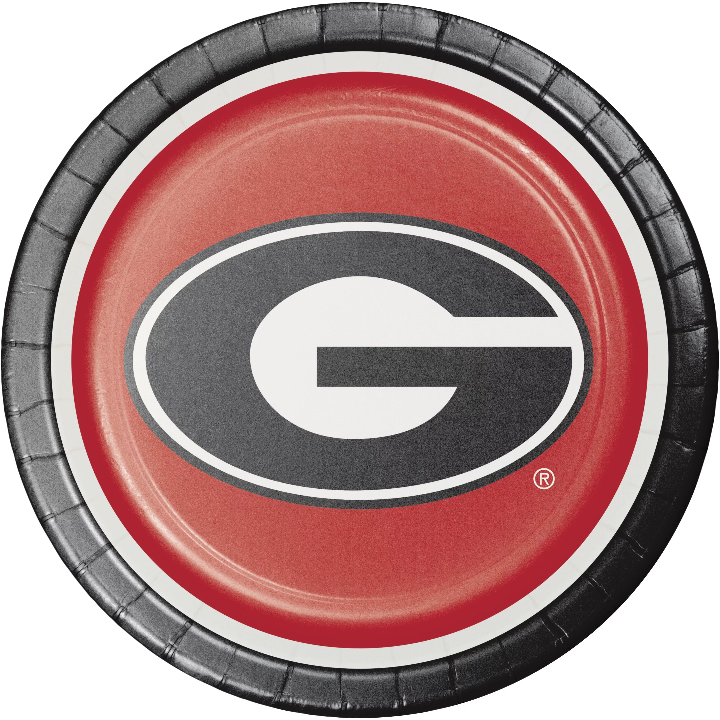 University of Georgia Round Paper Plates 24 Count for 24 Guests - Walmart.com | Walmart (US)