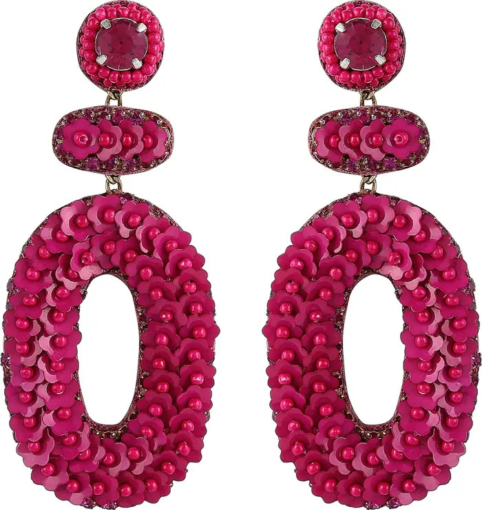 Britt Floral Drop Earrings | Nordstrom