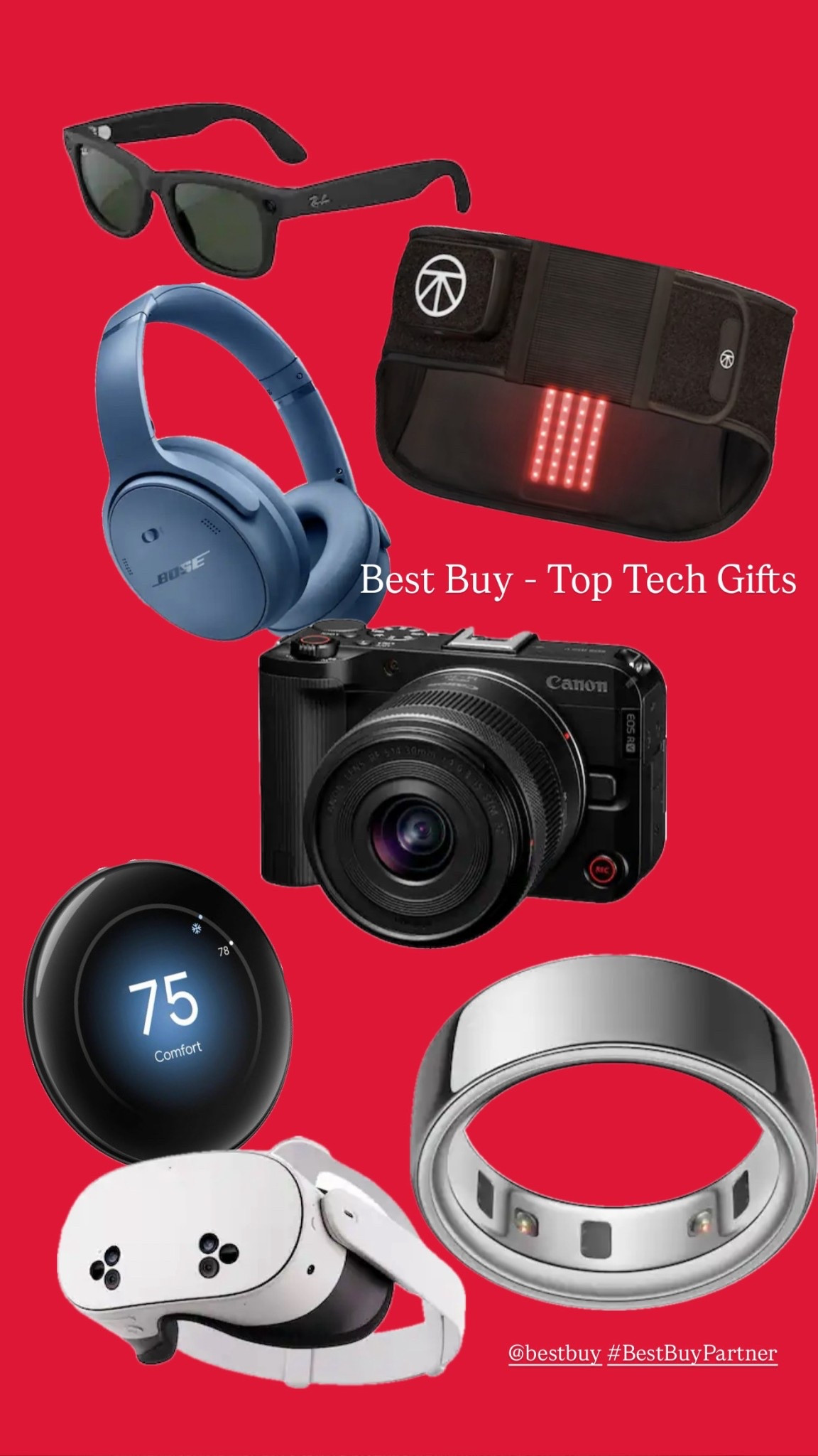 #BestBuyPartner I’m partnering with Best Buy to share my top holiday tech gifts! Best Buy has the top gifts for everyone on your list this holiday season 🎁 @bestbuy 

#LTKGiftGuide #LTKHoliday