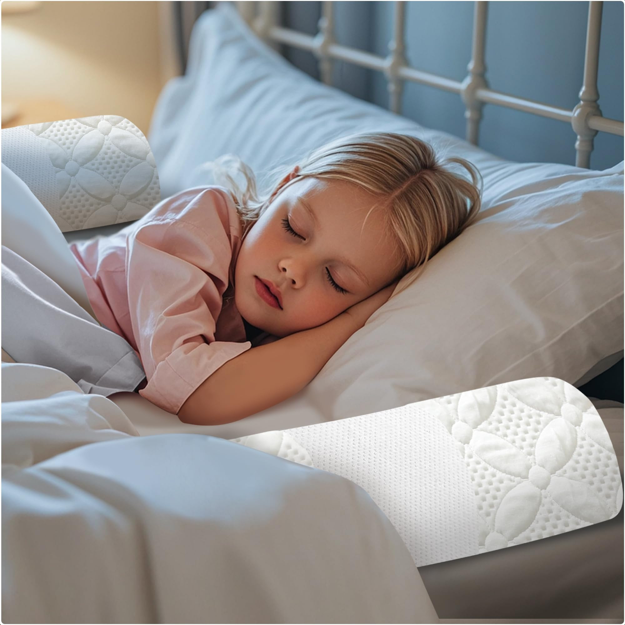 Bed Rail for Toddlers, Bed Guard Rail, Soft Memory Foam Toddler Bed Rail for Twin, Full, Queen, K... | Amazon (US)
