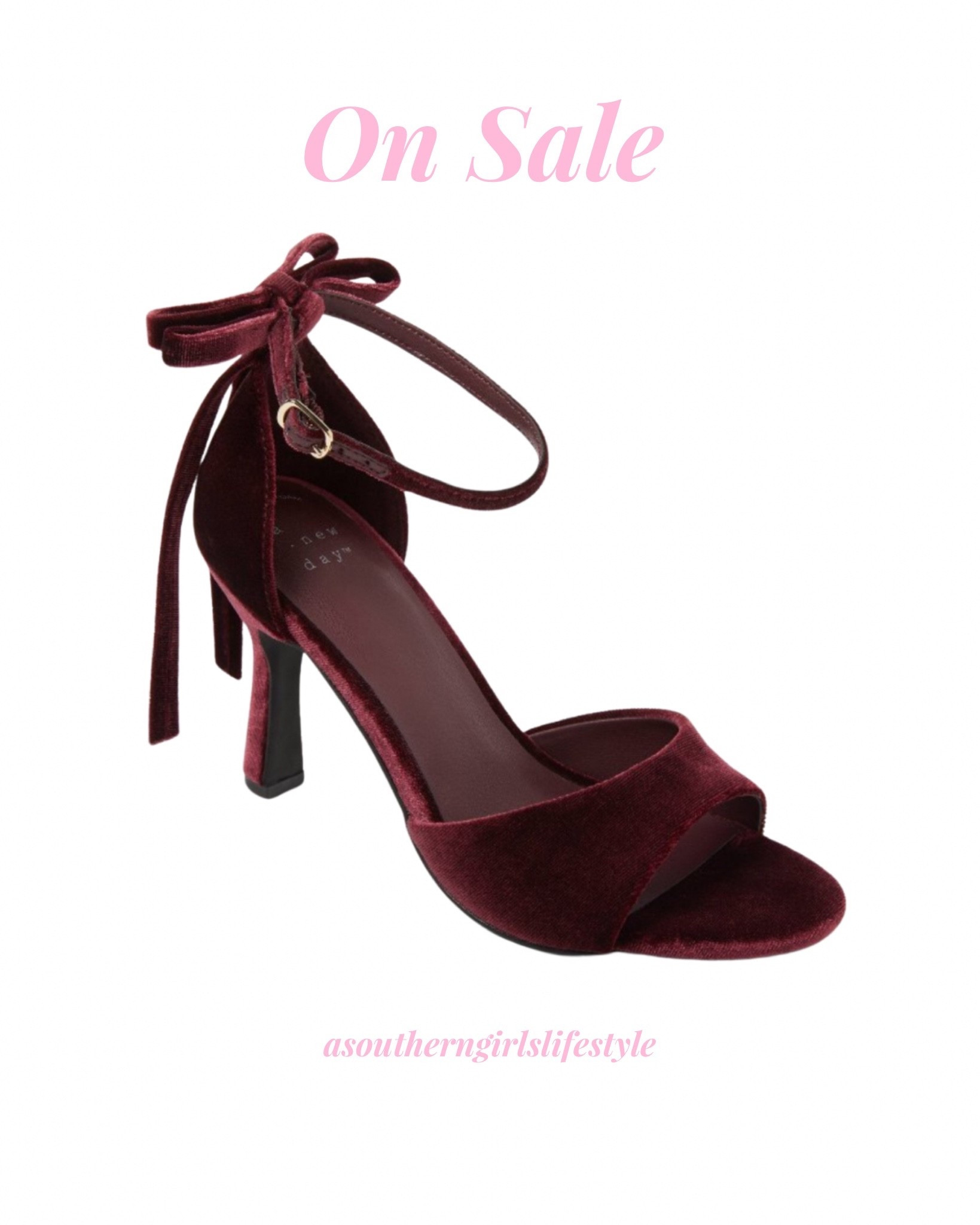So Pretty! Great for this Valentines Season! 

3.25-inch Burgundy Bow Heels 

Winter Style. Women’s Shoes

#LTKSaleAlert #LTKSeasonal #LTKFindsUnder50