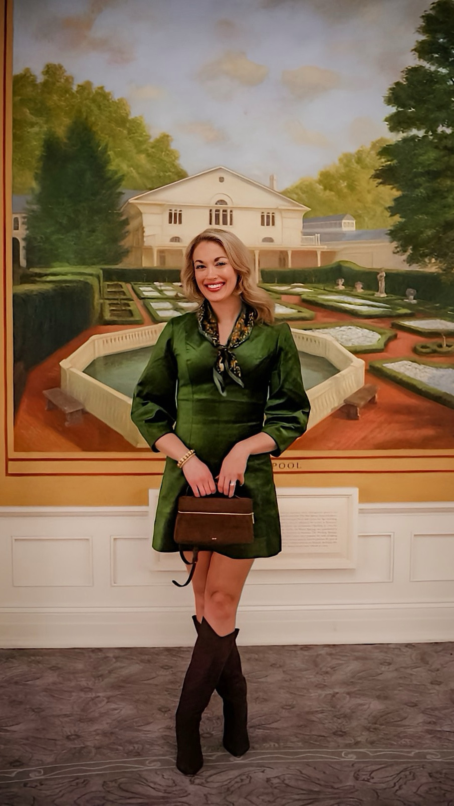 Velvet green dress 

#LTKTravel #LTKootd #LTKSeasonal