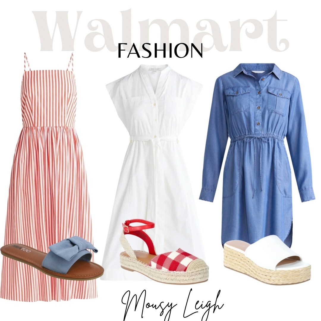 Mix and match for Fourth of July from Walmart 

#LTKParties #LTKOver40 #LTKSeasonal