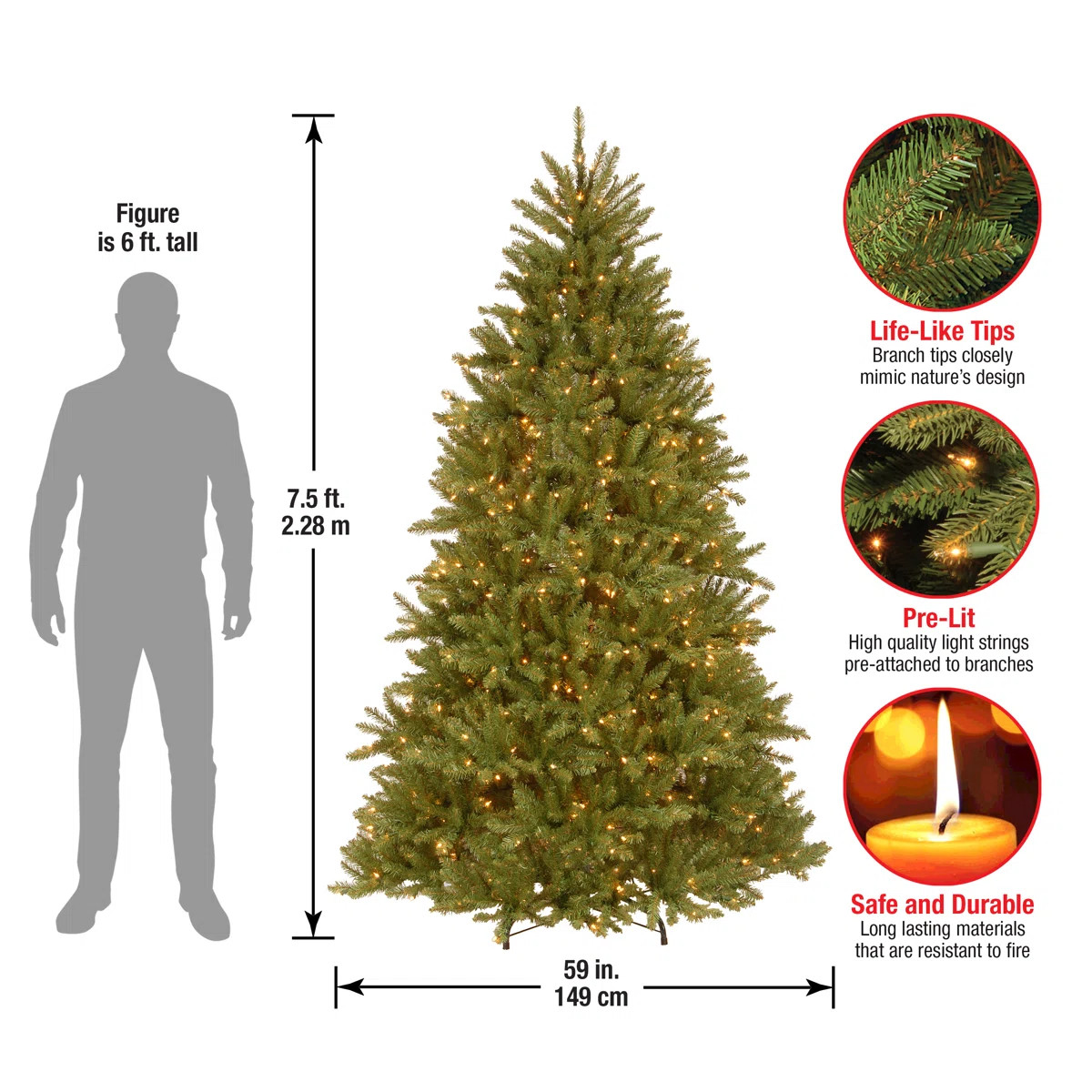 Dunhill Fir Tree | Wayfair North America