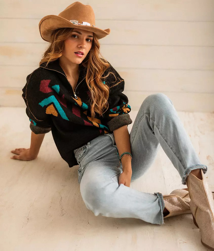 Quarter Zip Pullover Sweater | Buckle