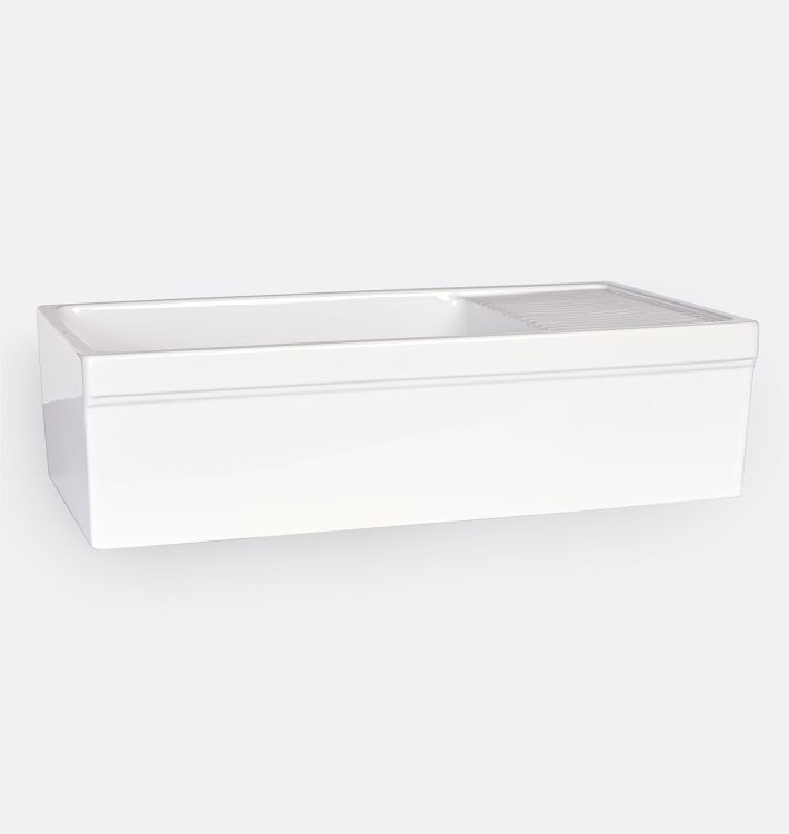 Fireclay Sink with Washboard | Rejuvenation