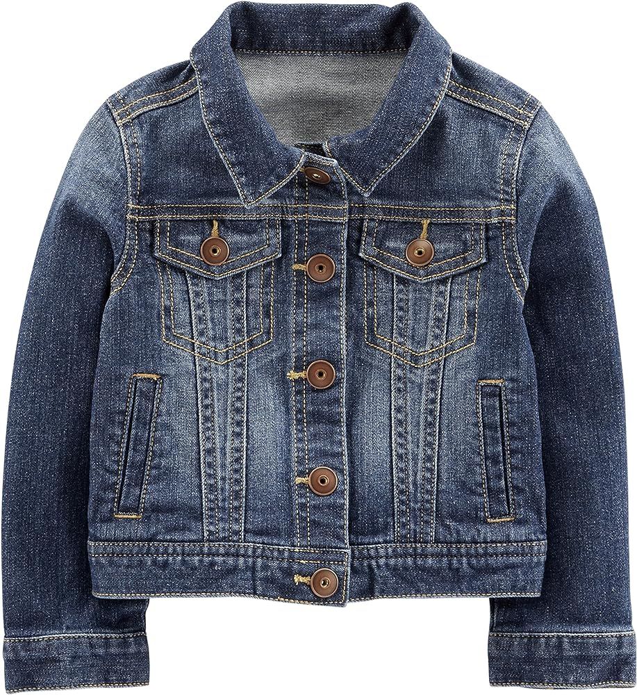 Simple Joys by Carter's Baby and Toddler Girls' Denim Jacket | Amazon (US)