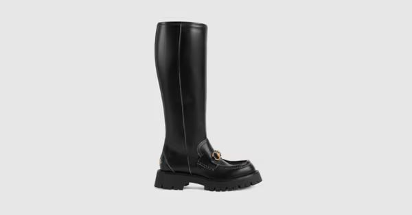 Gucci Women's knee-high boot with Horsebit | Gucci (US)