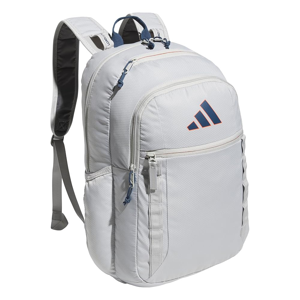 adidas Excel Backpack, Durable Large Athletic Laptop Bag, Grey Two/Mineral Blue, One Size | Amazon (US)
