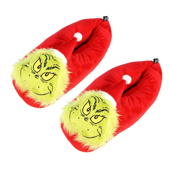 Seven Times Six Kids' Santa Grinch Character Slippers | Walmart (US)