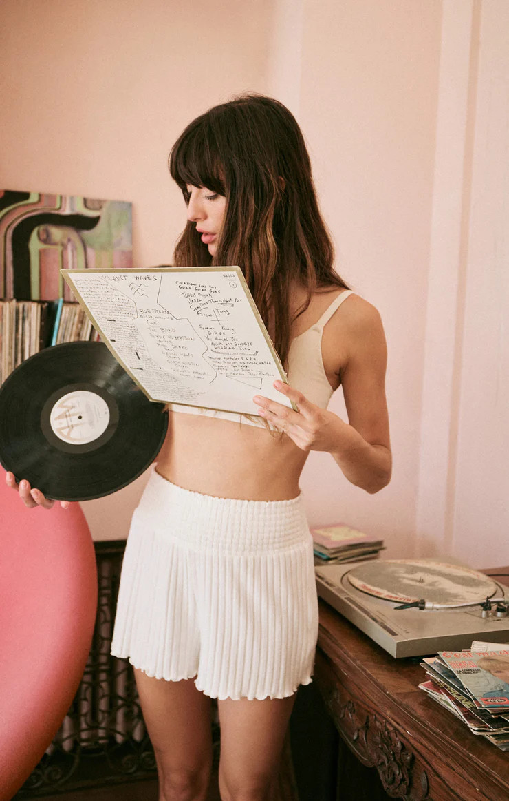 Dawn Smocked Rib Short | Z Supply