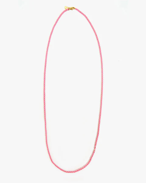 Enamel Barrel Chain Necklace | Clare V.