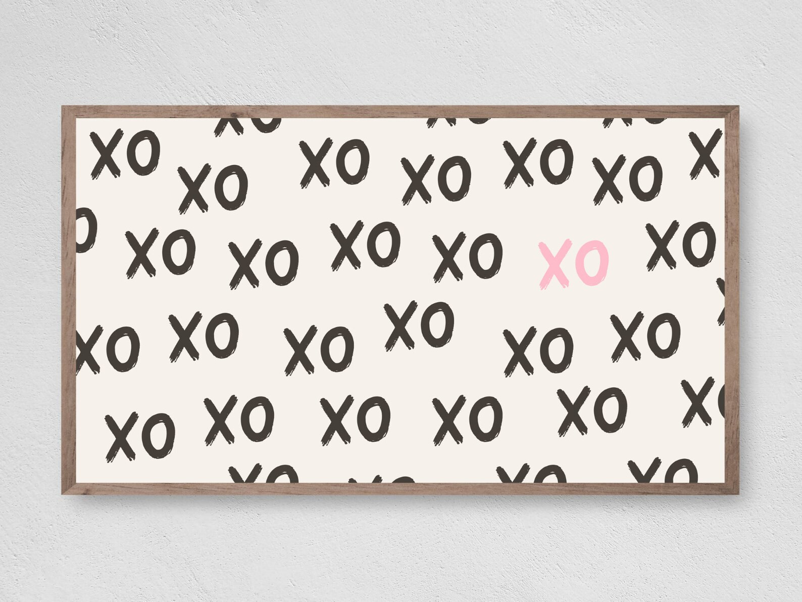 Samsung Frame TV Art Valentines Day Digital Art Xo Frame Art - Etsy | Etsy (US)