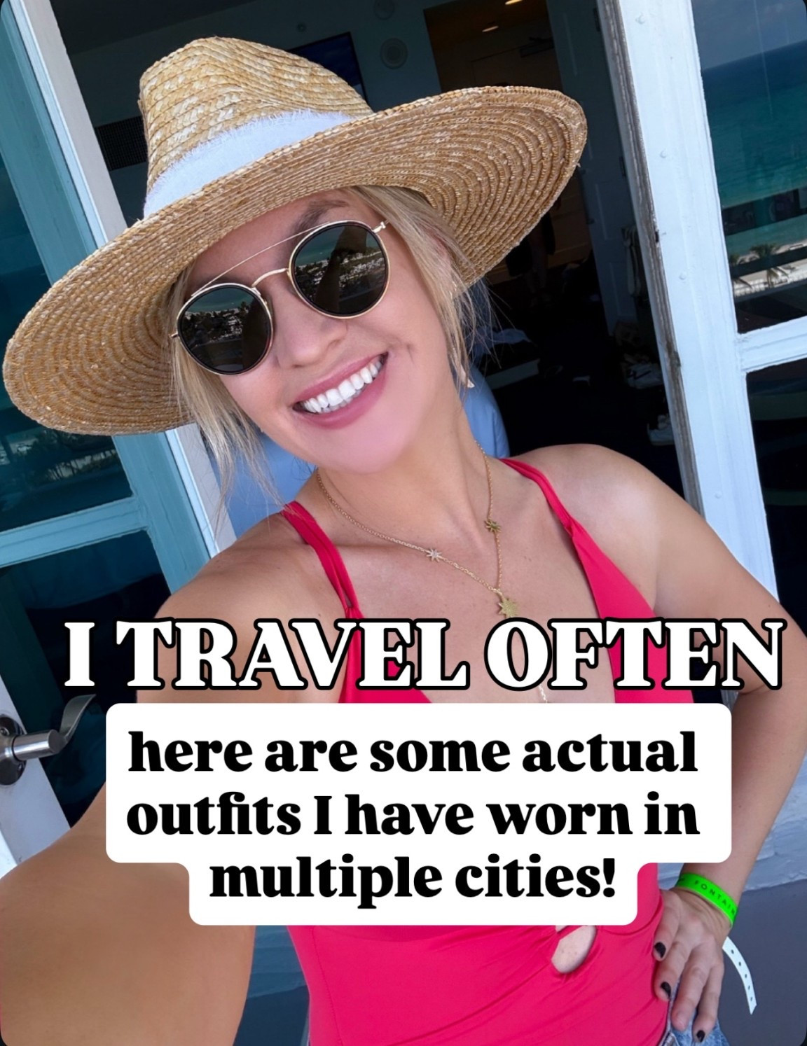 I travel often. Here are some actual outfits I have worn in multiple cities! 🌆 🏖️

#LTKmomlife #LTKSwim #LTKTravel