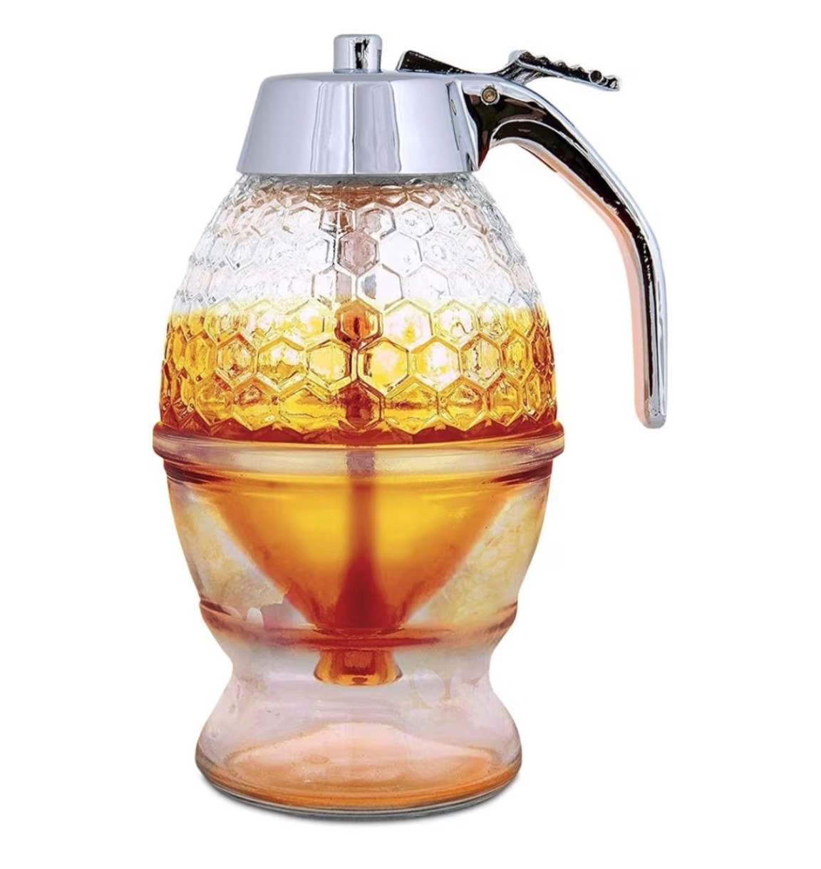 The perfect mess free honey & syrup container! 

#stockingstuffers #forthehome #honeylovers #realmaplesyrup #honeydispenser #healthyliving #livingnaturally

#LTKHome #LTKmomlife #LTKGiftGuide