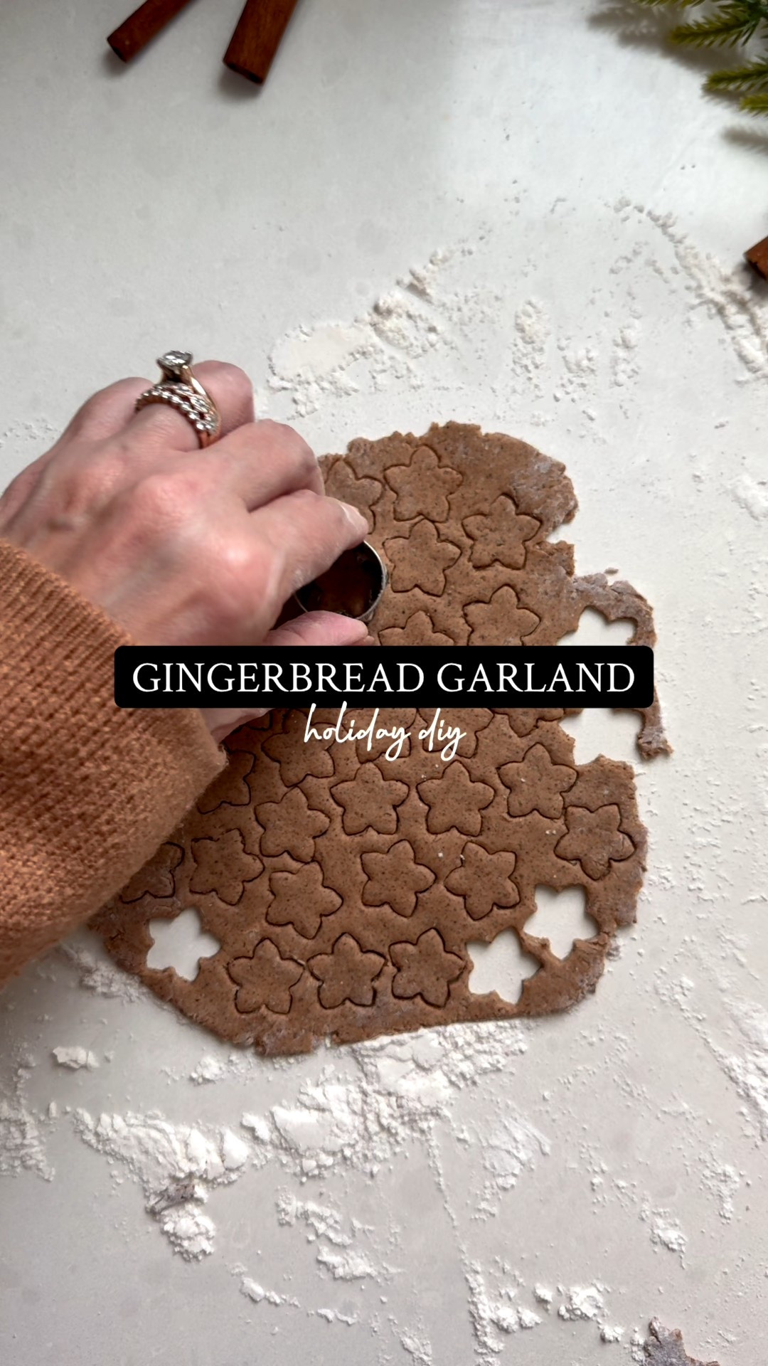 For a touch of handmade holiday, these Ginger Spice Salt Dough stars make the house smell amazing and add the sweetest rustic touch to gifts, garlands, and greenery.

Ginger Spice Salt Dough Recipe:
1 cup flour
1/2 cup salt
2 tbsp ground cinnamon
1 tbsp ground ginger
1 tsp ground cloves
1/2 cup water (add 1 tbsp more if too dry)

Preheat oven to 250°F. Mix ingredients, roll to 1/4" thick, cut out stars, and poke a hole for hanging. Bake 1 hour and let cool.

Simple, cozy, and so charming to style around the home. ✨

#LTKHome #LTKSeasonal #LTKHoliday