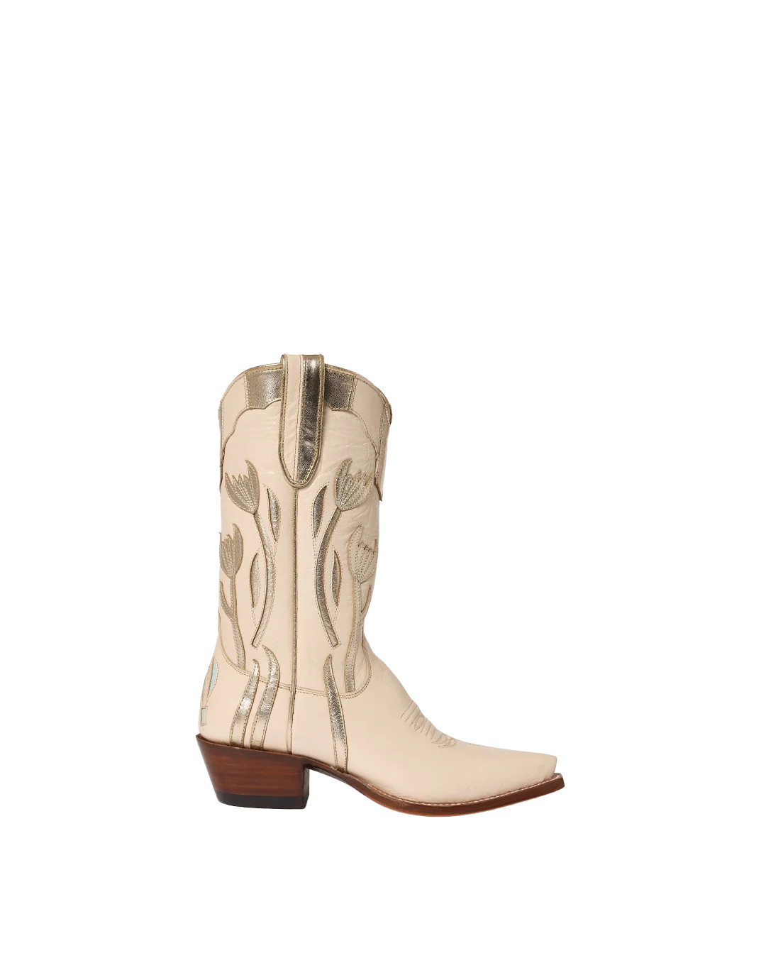 Dolly 2.0 Metallic Champagne | Luxury Fashion Women's Cowboy Boots | Miron Crosby | Miron Crosby