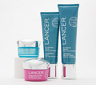 A-D Lancer Candace's Hollywood Facial 4pc Kit Auto-Delivery | QVC