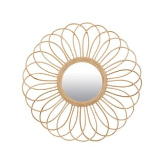 East At Main Reese Rattan Mirror - Natural | Bed Bath & Beyond