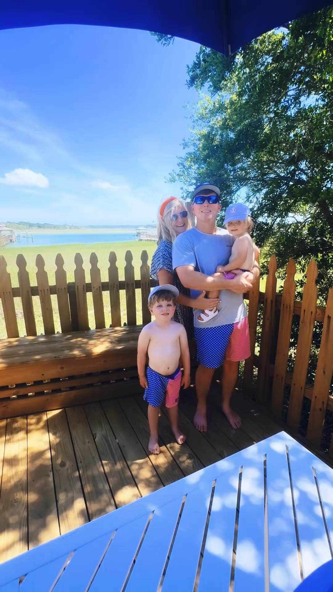 It just doesn’t get much better than Fourth of July 🇺🇸 down at the beach house 🌊 - allllll the red white and blue ❤️🤍💙, Stars and Stripes 🌟, cousin 👶🏼 beach 🐚 fun 🪏, and some patriotic shaved ice!! 🍧 Happy Happy 250th Birthday, Land that we Love!!! ❤️ Also… how adorable 🤭🥰 are the boys’ matching @vineyardvines swimsuits?! 🩳 Linked 🔗 them over on my LTKit shop for y’all! 🫶🏽