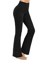 Amazon.com: BUBBLELIME 29"/31"/33"/35" 4 Styles Women's Inner Pocket Bootcut Yoga Pants - Basic C... | Amazon (US)