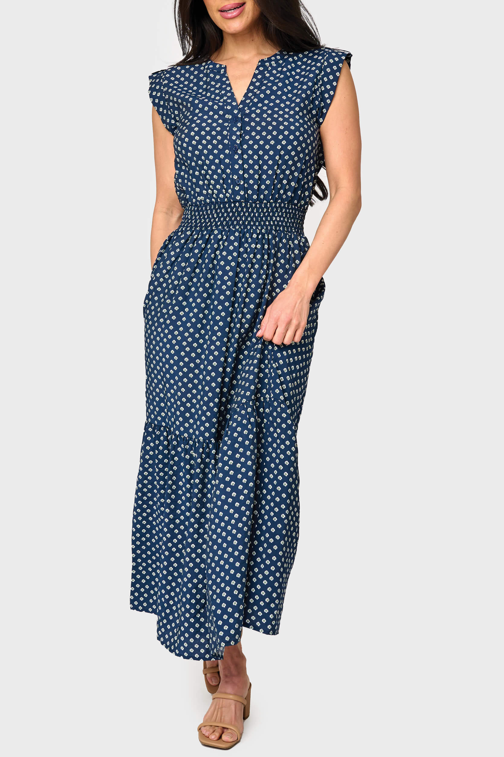 Lindsey Utility Maxi Dress | Gibson