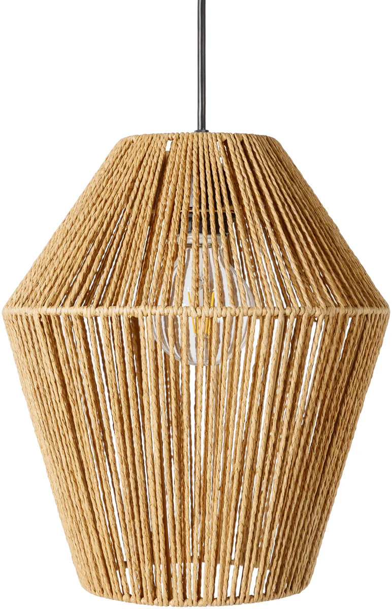 Surya Camerano Cmn-002 Beige Black 11"L X 11"W X 71"H Lighting | DecoratorsBest