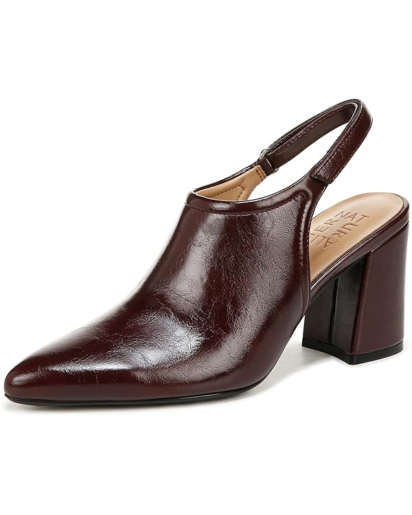 Naturalizer Womens Prompt Slingback Pointed Toe High Heels | Amazon (US)