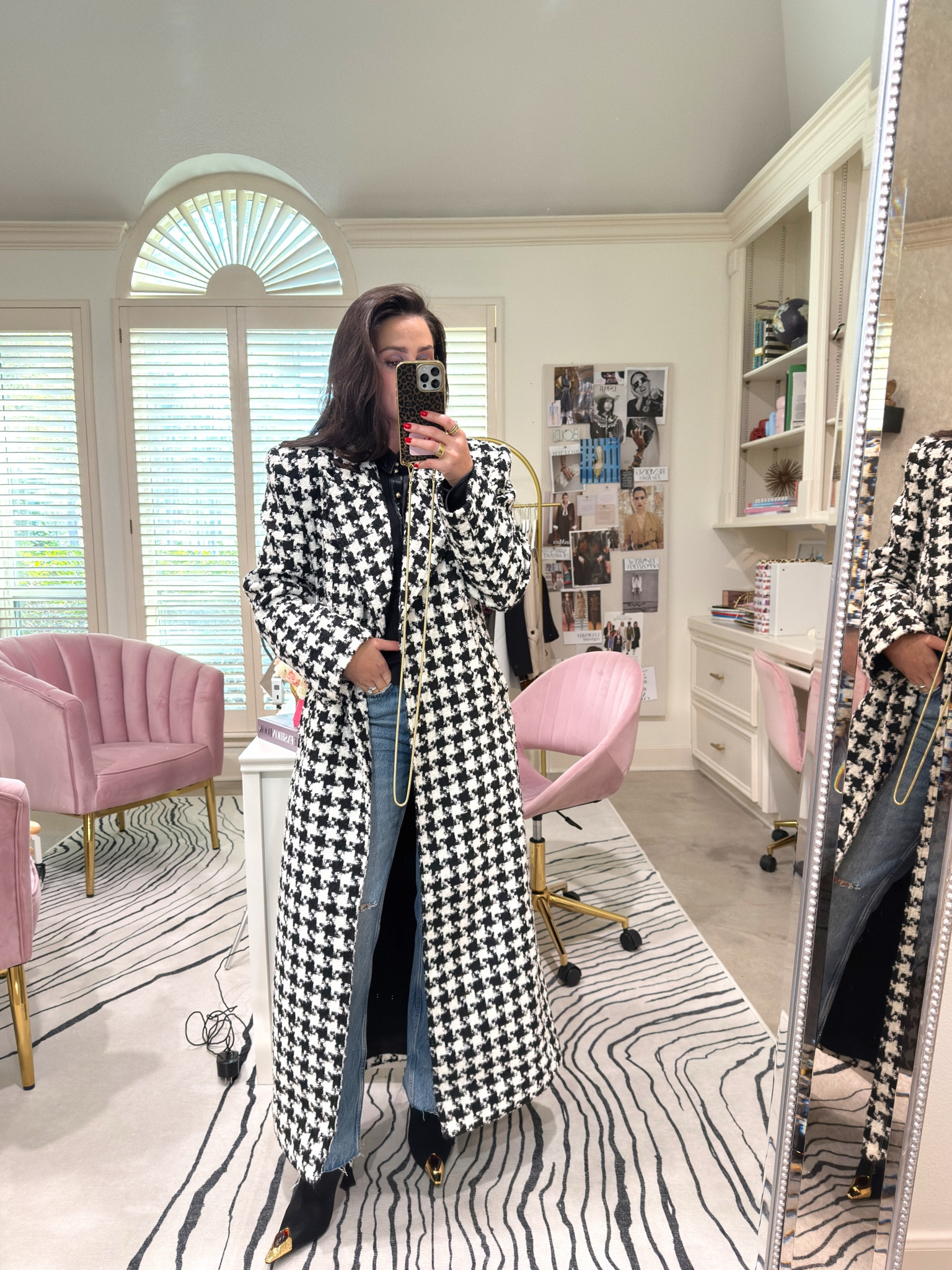 ootd // outfit // coat // black and white // Jeffery Campbell // naked wardrobe // winter OOTD 
 

#LTKootd #LTKgrwm