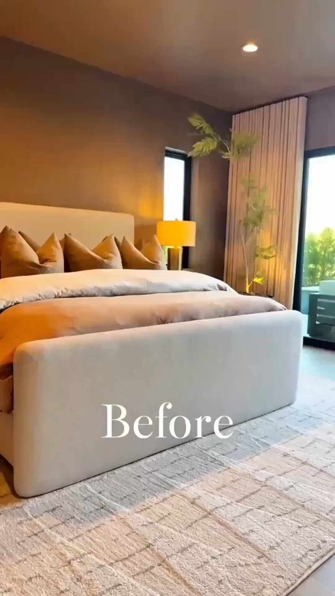 Before & after… the ottoman stole the show 🤎

These oversized ottomans are truly one of a kind, from the rich texture to those stunning wood legs. I loved them so much at the foot of the bed, I’m thinking about adding them to my living room too. ❤️

Ottomans 
Boucle Ottomans. Moody Bedroom 
Bedroom Decor. Bedroom Inspo. 



#summerthompsonstyles

#LTKHome #LTKvlog #LTKdayinmylife