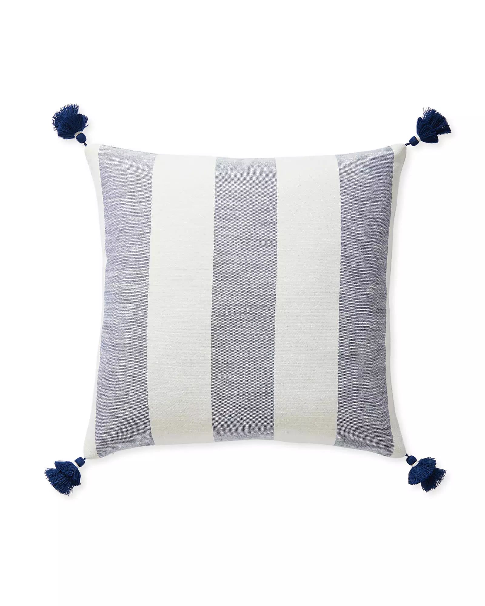 Beach Stripe Pillow Cover | Serena and Lily