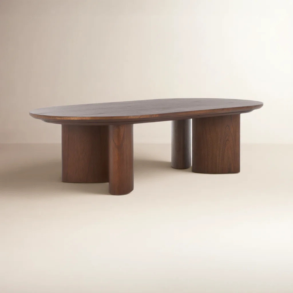 Joss & Main Caya 56" Oval Coffee Table & Reviews | Joss & Main | Joss & Main