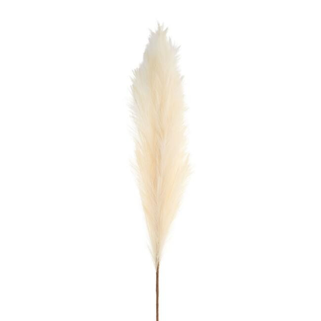 Large Natural Faux Pampas Grass Stem | World Market