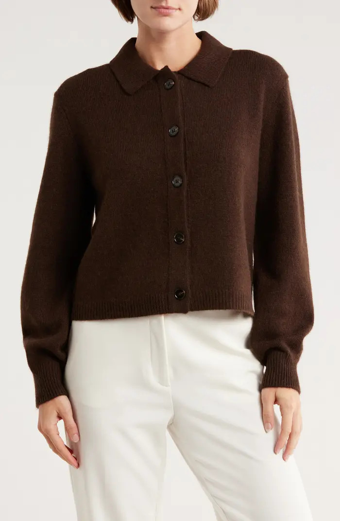 Cashmere Polo Cardigan | Nordstrom Rack