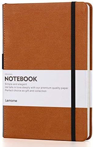 Dotted Bullet Grid Journal - A5 Hardcover Dot Grid Notebook with Pen Loop - Premium Thick Paper -... | Amazon (US)