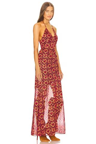House of Harlow 1960 x REVOLVE Pierra Maxi Dress in Pink Multi from Revolve.com | Revolve Clothing (Global)