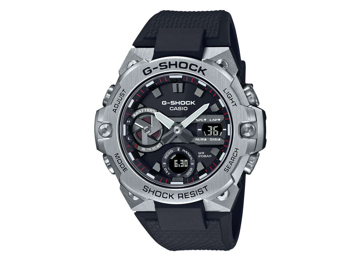 Men's Casio GShock GSteel GSTB4001A Watch in Stainless Steel | StockX