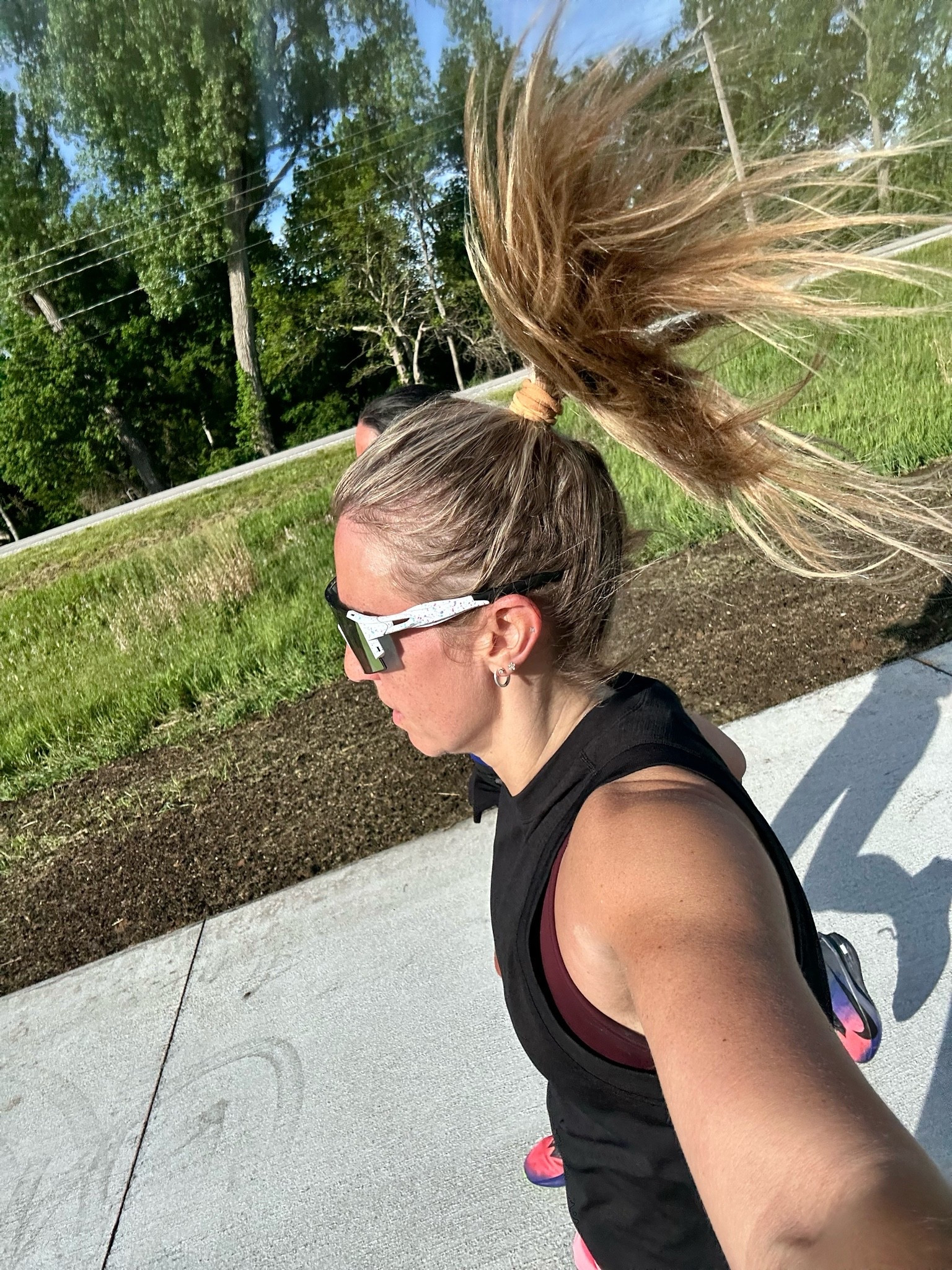 Saturday long run outfit - @lululemon swiftly loose tanks are a humidity favorite (wearing a size 4), @Alo Yoga shorts size small

#LTKActive #LTKmorningroutine #LTKfitnessgoals