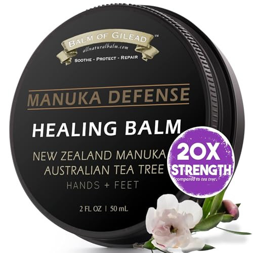 BALM OF GILEAD Tea Tree Balm - 2 fl oz Foot Cream with Tea Tree and Manuka Oil - Intensive Moisture for Itchy Feet, Eczema, Rashes & Dry Skin - Pure Balm That Softens Skin Irritations | Amazon (US)