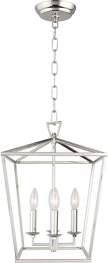 Dia 12.6 Inch Iron Cage Openwork Lantern Pendant Lamp Stairway Loft Entry Kitchen Hall Foyer Ceil... | Amazon (CA)