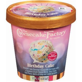 Cheesecake Factory Birthday Cake Ice Cream - 14oz | Target