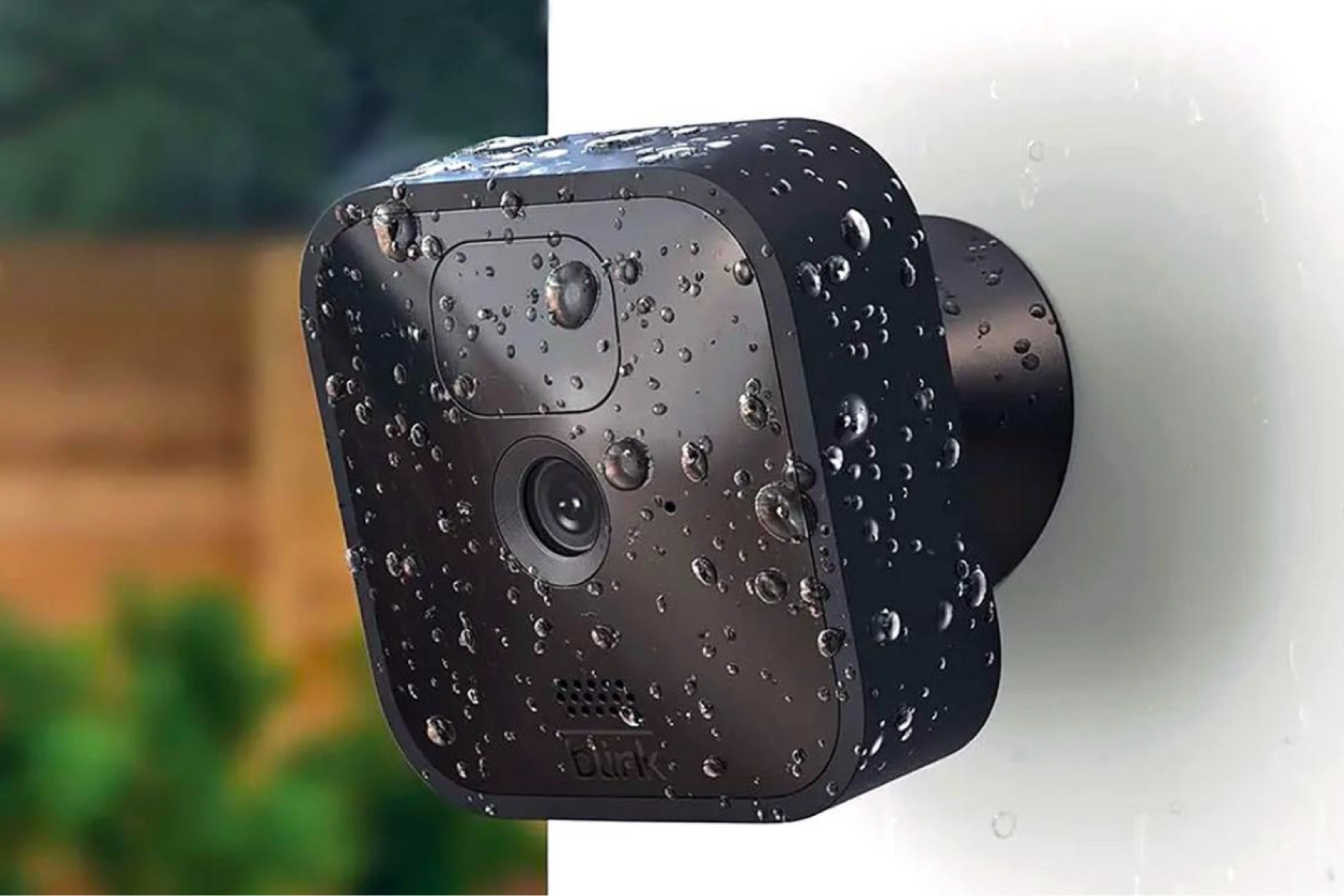 Outdoor security system that connects with Amazon 