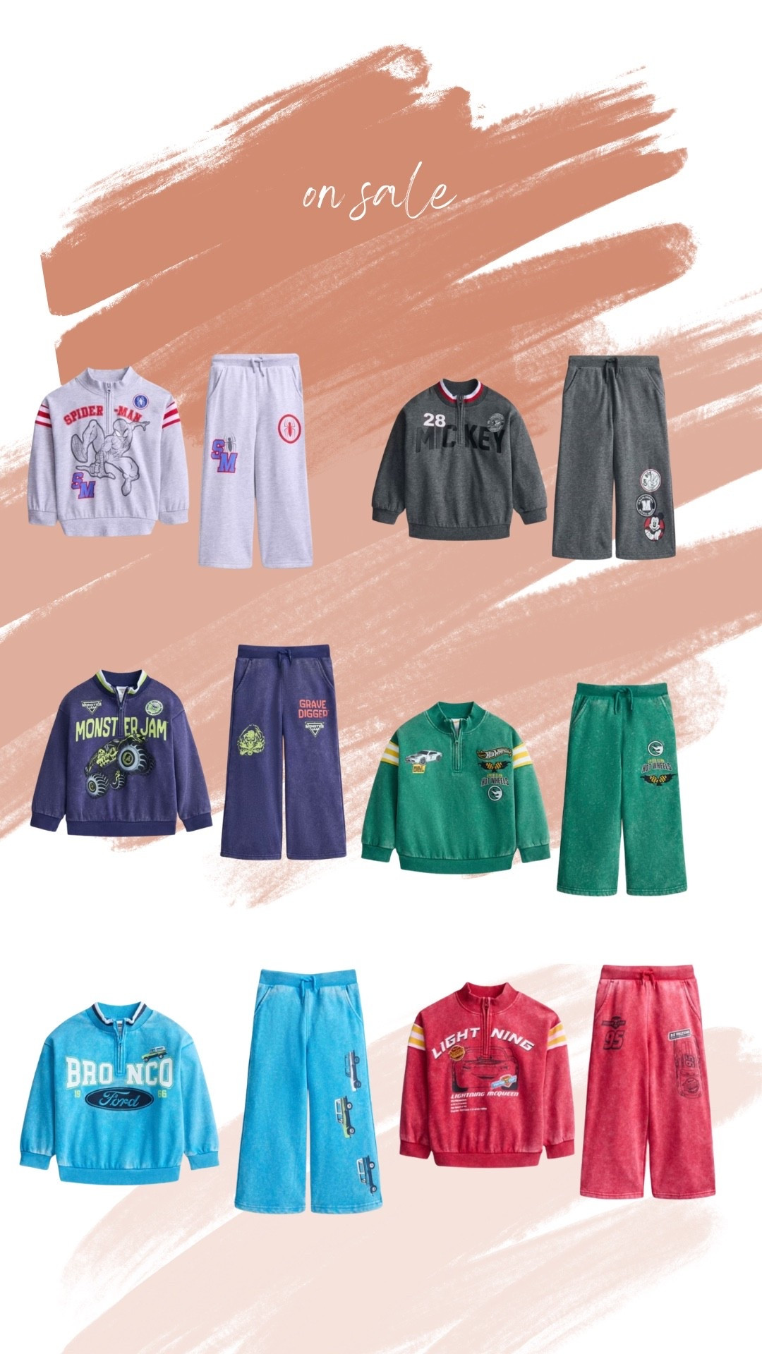🚨On Sale Now ‼️

Toddler boys character pullover zip up 2pc sets @Walmart !👦🏻🤗

Find the items in the links here🔗✨