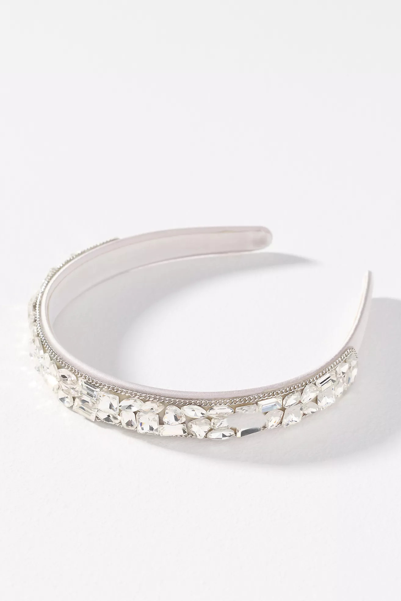 Satin Gem Headband | Anthropologie (US)