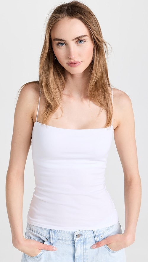 Supima Cotton Essential Strappy Tank | Shopbop
