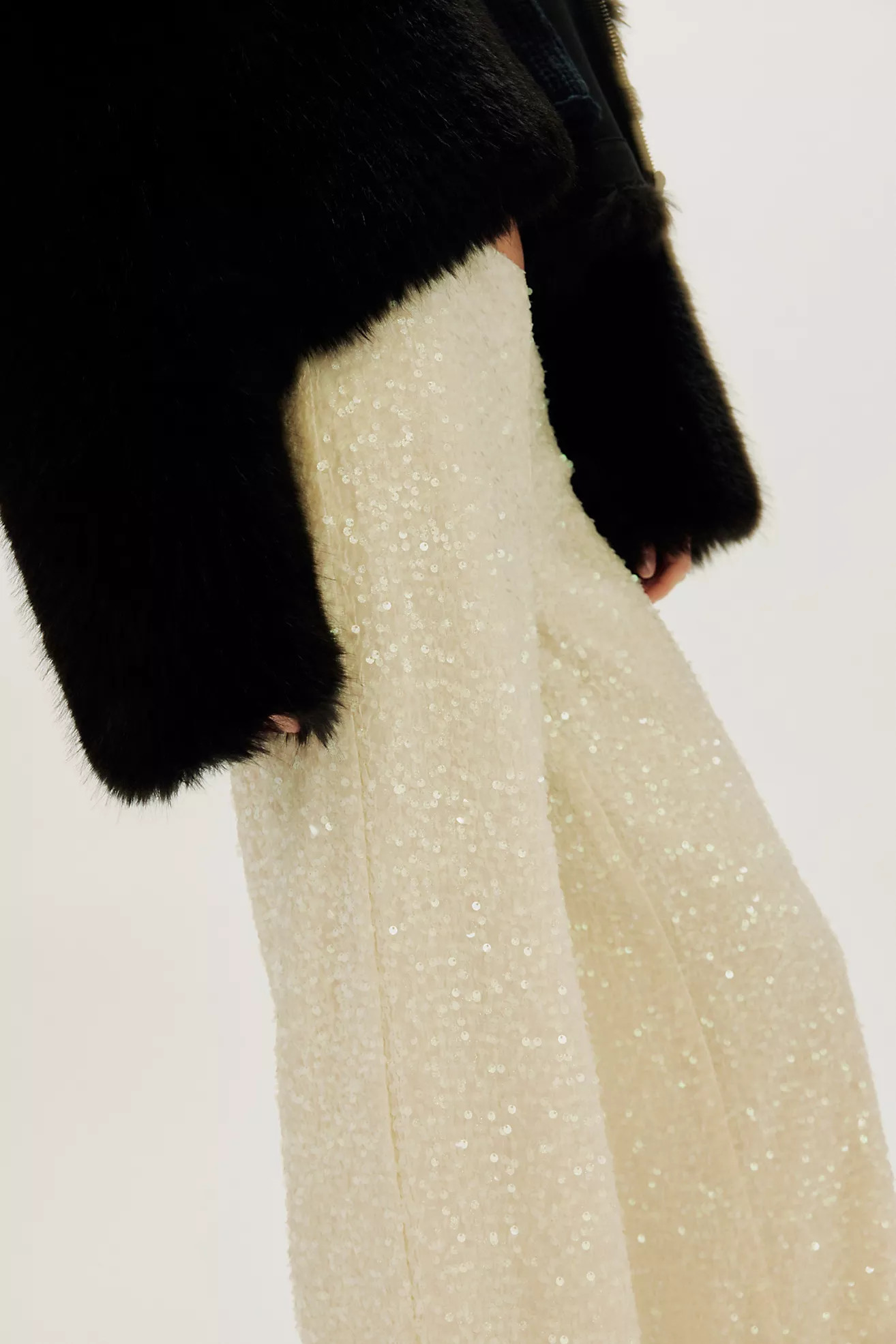 Sequin Low-Rise Wide-Leg Pants | Free People (Global - UK&FR Excluded)