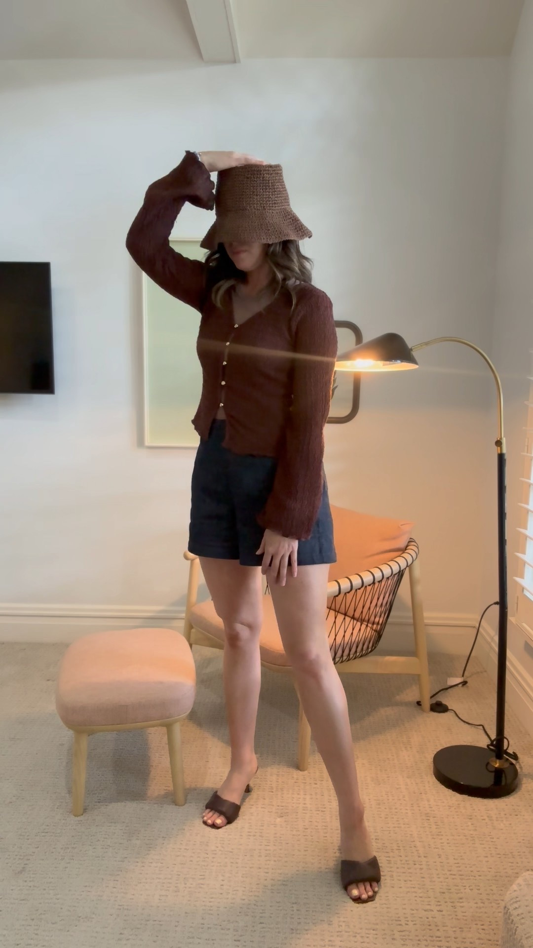 One set - 10 ways. I love a set because you can always break it up. Denim shorts with a whole brown story going off 🤎

#LTKSeasonal #LTKMidsize #LTKStyleTip