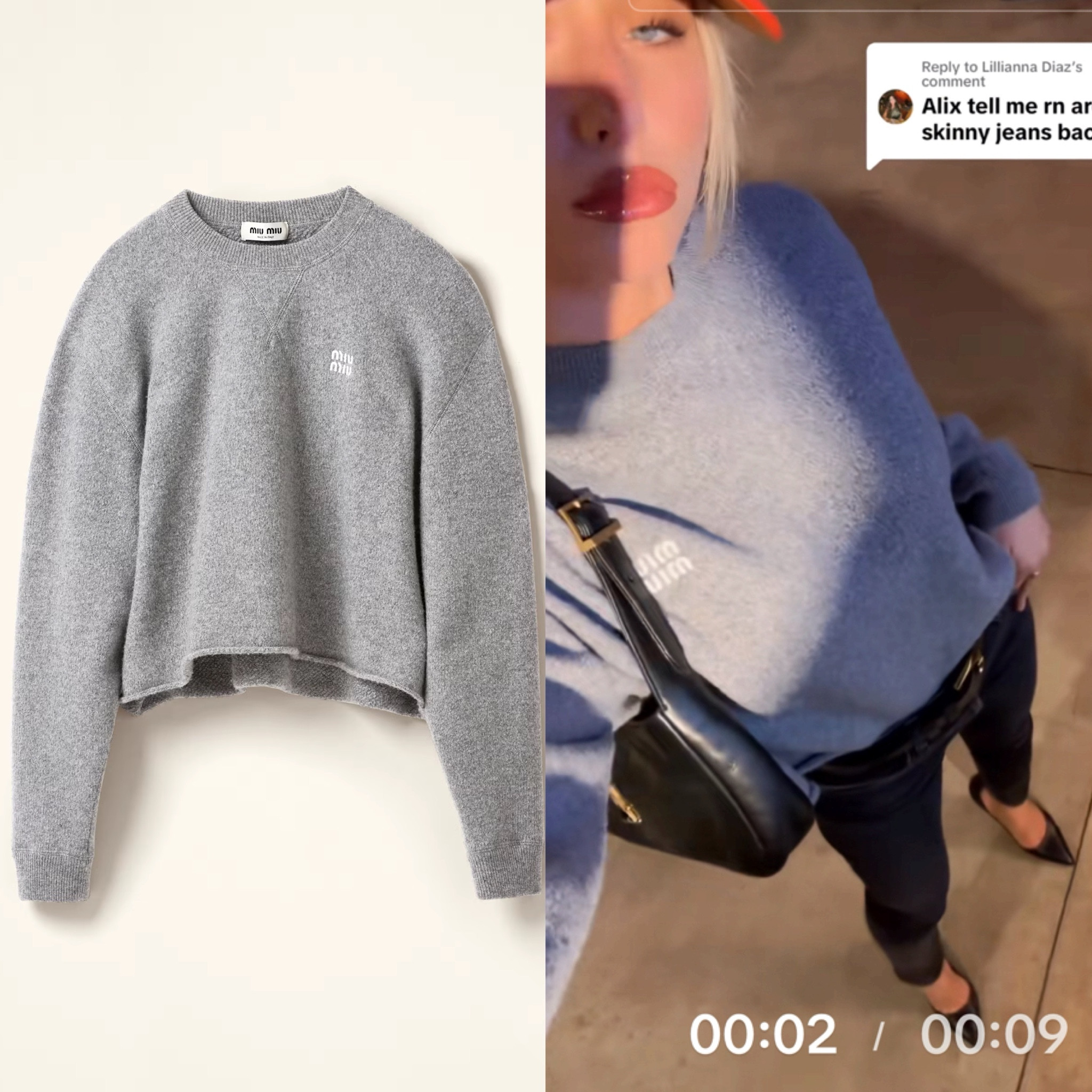 Shop Alix Earle’s sweater! #alixearle #outfit #miumiu #sweater 

#LTKSeasonal #LTKGiftGuide #LTKHoliday