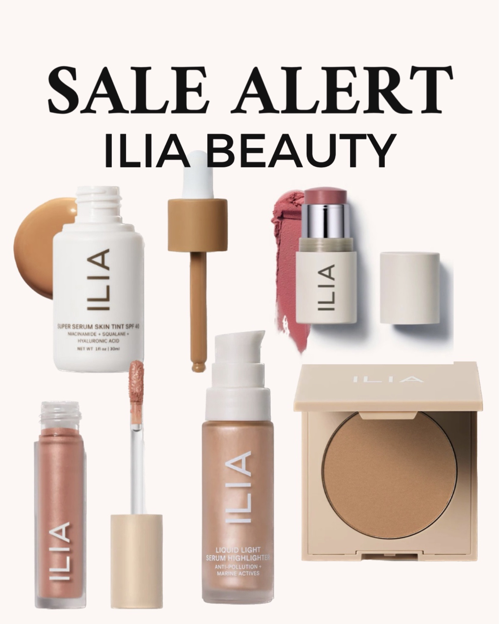 SALE ALERT!! Ilia Beauty

#LTKsalealert #LTKGiftGuide #LTKbeauty